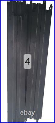 Vtg. Lot Of 102 Track TYCO HO Slot Car Curves Straights Controllers