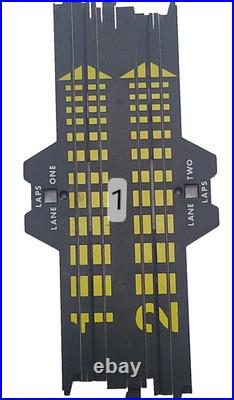 Vtg. Lot Of 102 Track TYCO HO Slot Car Curves Straights Controllers