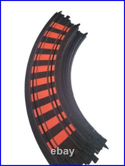 Vtg. Lot Of 102 Track TYCO HO Slot Car Curves Straights Controllers