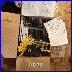 Vtg Marchon Mr-1 Racing Slot Car Track Lot, Many Pieces Controllers Track Plugs