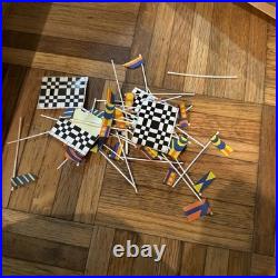 Vtg Marchon Mr-1 Racing Slot Car Track Lot, Many Pieces Controllers Track Plugs