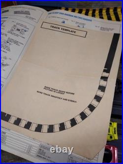 Vtg TYCO Cliff Hangers No 6208 HO Slot Car Race Set Cars Track Controllers withBox