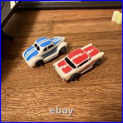 Vtg TYCO Sparkin Hot Rods Nite-Glow HO Slot Track Set VIDEO Works READ 6218