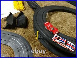 Vtg TYCOPRO RIVERSIDE PRO HO RACING SET #8355 Track Slot Cars Ferrari Superbird